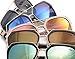 Premium Mens and Womens Aviator Sunglasses Plastic and Metal Frame
