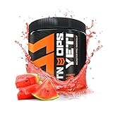 MTN OPS Yeti Monster Pre-Workout Powder Energy Drink 30-Serving Tub, Watermelon