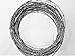 Real Barbed Wire 60ft 15.5 Gauge - Great for Crafts, Fences, and Critter Deterrent