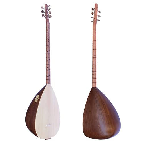 Quality Turkish Long Neck Baglama Saz String Musical Instrument ASL-202 ...