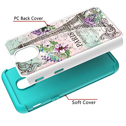 image for Berry Accessory Galaxy J7 2018 Case with Screen Protector,Galaxy J7 St