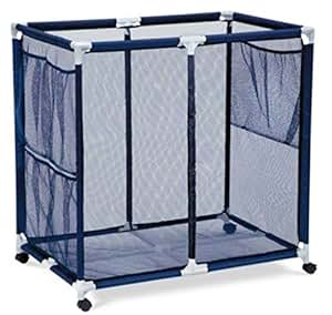 storage pool bins rolling extra playroom gym storages