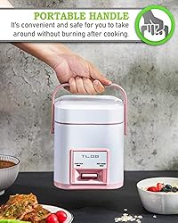TLOG Mini Rice Cooker 2.5-Cup Uncooked