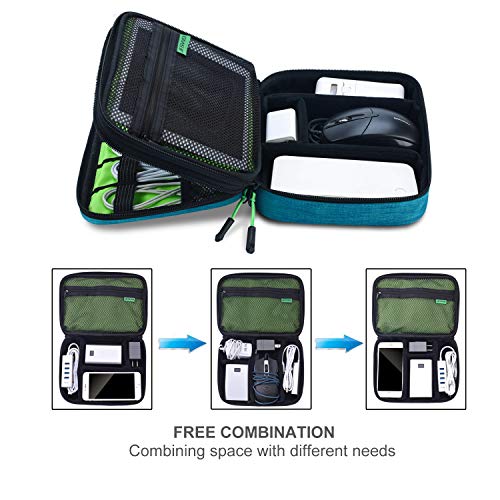image for JESWO Electronic Organizer, Travel Cord Organizer, Electronic Accessor