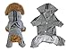 Scheppend Adidog Pet Clothes for Dog Cat Puppy Hoodies Coat Winter Sweatshirt Warm Sweater Dog Outfits, Grey Large