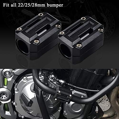 NAHASU Falling Protection | 22/25/28mm Engine Protection Guard Bumper Decor Block for BMW G650GS F650GS F700GS F800GS R1100GS R1150GS R1200GS Adventure HP2