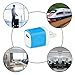 Wall Charger, HUHUTA 3PCS Universal Charger Home Travel Fast Charger Power Adapter for iPhone 7 7s 6s Plus, iPad, Samsung Galaxy S7 S6, Note, Motorola, LG G4 G3 and More Devices. (Orange, Blue, Green)