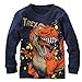 Babytree Baby Boys T-Shirts Jurassic Dinosaur Tyrannosaurus Rex Tee Tops Darkblue