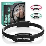 URBNFit Pilates Ring Fitness Circle - Weight Loss Body Toning Magic Circle and Resistance Exercise Fitness Ring Free Workout Guide Included