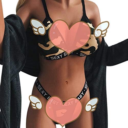 VANSOON Chemise Lingerie for Women Corset Bustier Mesh Underwire Racy Muslin Sleepwear Temptation Underwear Nightgown