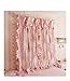 DIAIDI Korean Style Rustic Vintage Pink Rose Curtain Bedroom Floral Windowtreatment(Two Panels)