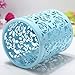 Jooniyaa Hollow Rose Flower Pattern Cylinder Pen Pencil Pot Holder Container Organizer(Multi-Color to Choose from)
