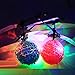 Leegor RC Toy Epoch Air RC Flying Ball, RC Drone Helicopter Ball Built-in Shining LED Lighting for Kids Teenagers Colorful Flyings for Kids Toy Christmas Gift (Red)