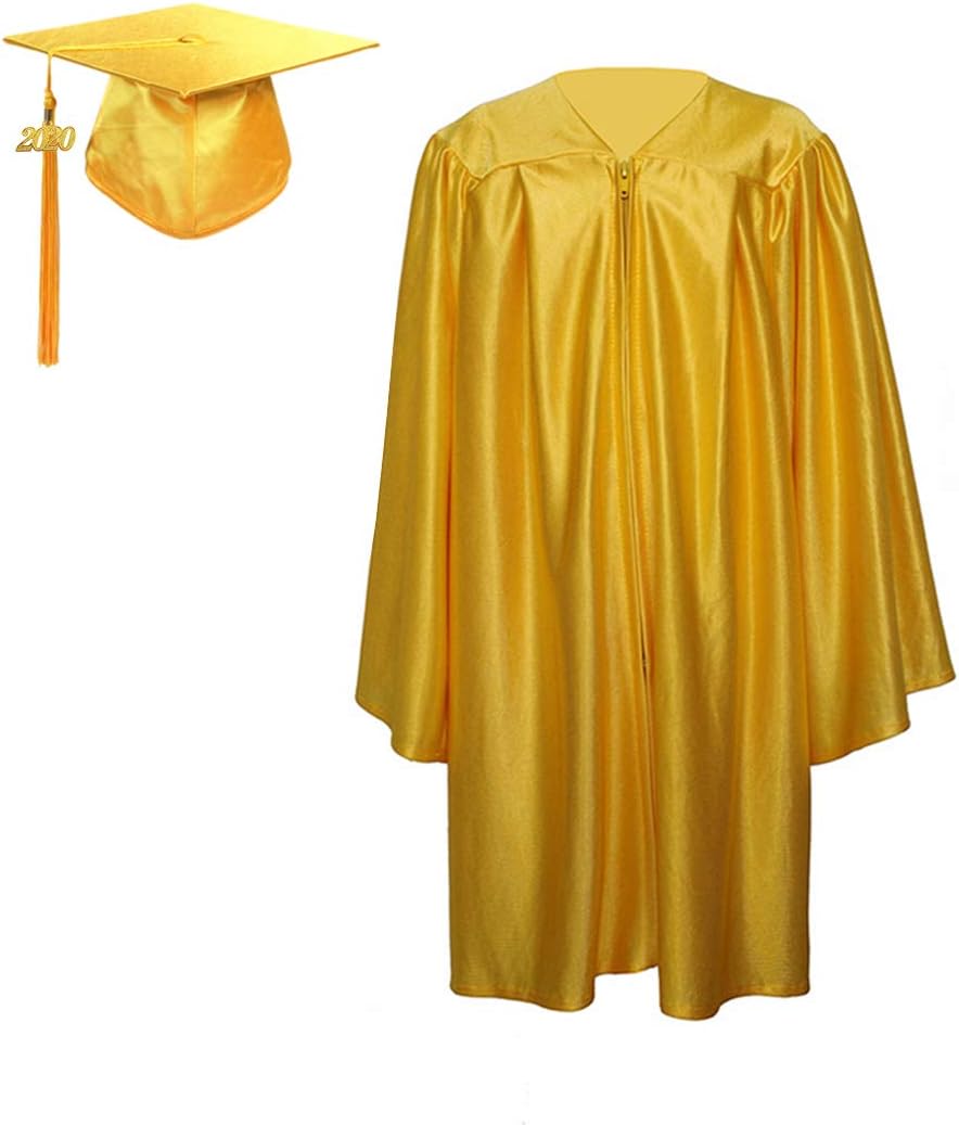 Shiny Kindergarten Gown Cap Tassel 2021