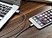 IVVO iPhone Cable 3Pack 3FT 6FT 10FT Nylon Braided iPhone Cable Cord USB Charging Cable Charger for iPhone 7/7 Plus/6/6s/6 Plus/6s Plus/5/5c/5s/SE,iPad iPod Nano iPod Touch(Black)