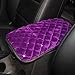 eing Fashion Exquisite Car Armrest Center Console Pad Pure Plush Seat Center Mat Cushion Cover with Bling Diamonds 12.6