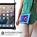 Cooper Bounce Strap [Rugged Silicon Carry Case] for Apple iPad Pro 12.9 (1st & 2nd Generation) 2015/2017 Only | Cover, Stand, Hand & Shoulder Strap (Black)