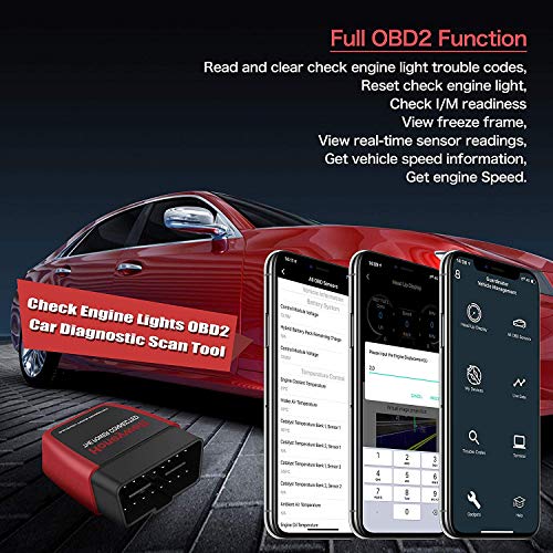 Honeywell Professional OBD2 Scanner Bluetooth 4.0, Car Fault Code