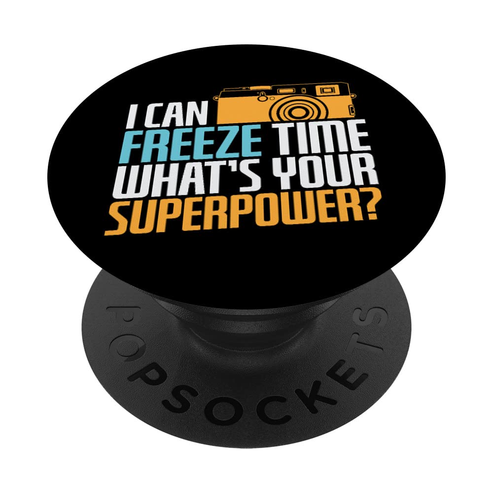 I can freeze time, what can you do? PopSockets Swappable PopGrip