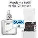 Purell ES8 Professional Advanced Hand Sanitizer Gel Refill, Fragrance Free., 1200 mL Sanitizer Refill for PURELL ES8 Touch-Free Dispenser (Pack of 2) - 7760-02