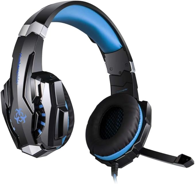 Amazon Co Jp Kasit Hunter Spider V9 ハンタースパイダー Ps4 Pc Xbox One コントローラ用ステレオゲームヘッドセット マイク付きledヘッドライト Ledライト ベースサラウンド ノートpc用ソフトメモリイヤーマフ 任天堂スイッチゲーム カメラ
