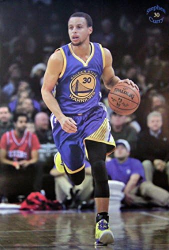Stephen Curry No. 30 Basketball Star print poster Size 24โx35โ S-0616