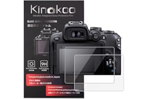kinokoo Screen Protector for Canon EOS R10/ R100/EOS R50 V Vlog Camera, 0.25mm 9H Hardness Tempered Glass Film Bubble-free/An