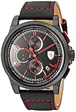 Ferrari Men's 0830273 FORMULA ITALIA S Analog Display Japanese Quartz Black Watch