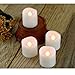 Novelty Place Longest Lasting Battery Operated Flickering Flameless LED Votive Candles (Pack of 48)