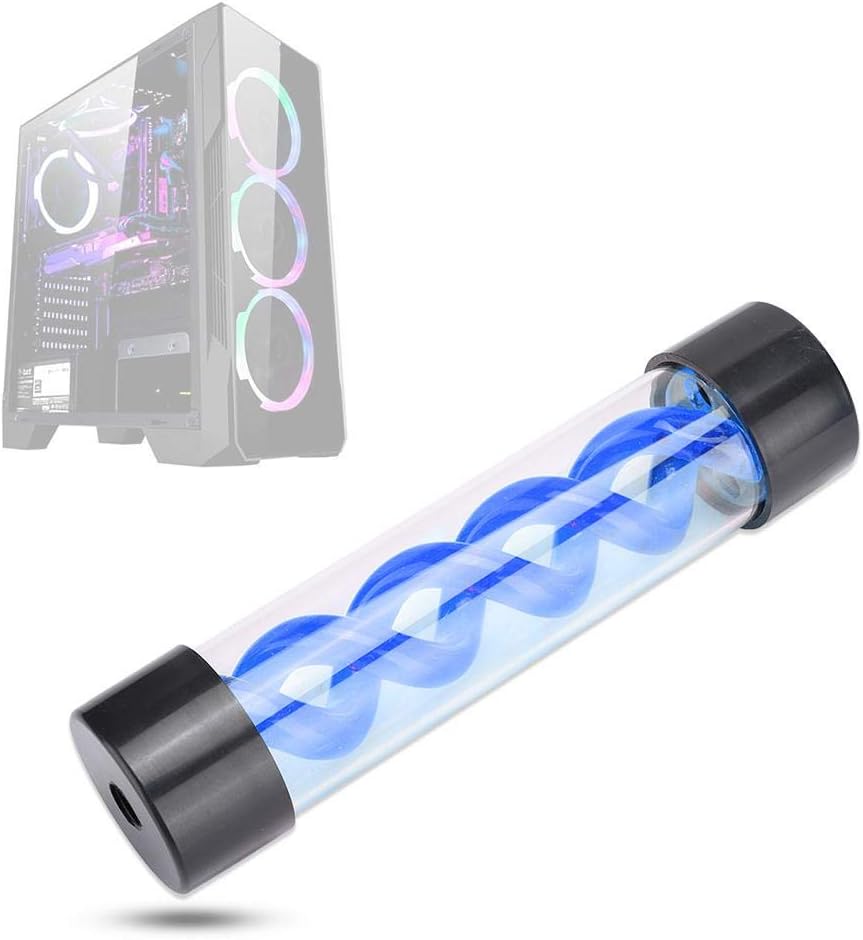 Kafuty 200mm Fast Cooling Water Tank Cylinder Water Cooling Tank with G1/4 Thread - Image 5