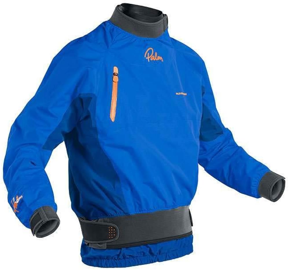 Palm Kayak or Kayaking Mens Surge Whitewater Kayak Coat Jacket Cobalt
