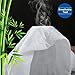 MERITLIFE Premium Bamboo Waterproof Mattress Protector Queen Size 3D Air Fabric Ultra Soft Breathable Mattress Pad Cover Comfort & Protection Phthalate & Vinyl-Free (White, Queen)