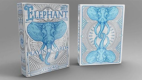 Elephant Playing Cards (Tundra