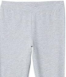 Amazon Essentials Girls' Leggings, Pack of 5, Black