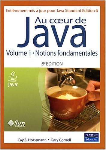 Amazon Fr Au Cœur De Java Volume 1 Notions Fondamentales Java Se 6 Cay Horstmann Gary Cornell Livres