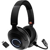 Creative Zen Hybrid Pro (Classic) Wireless Over-Ear Headphones with LE Audio, BT-L3 Wireless LE Audio Dongle and Boom Mic, Up