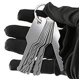 10pcs Jiggler Key Double Sided Lock Repair Tool