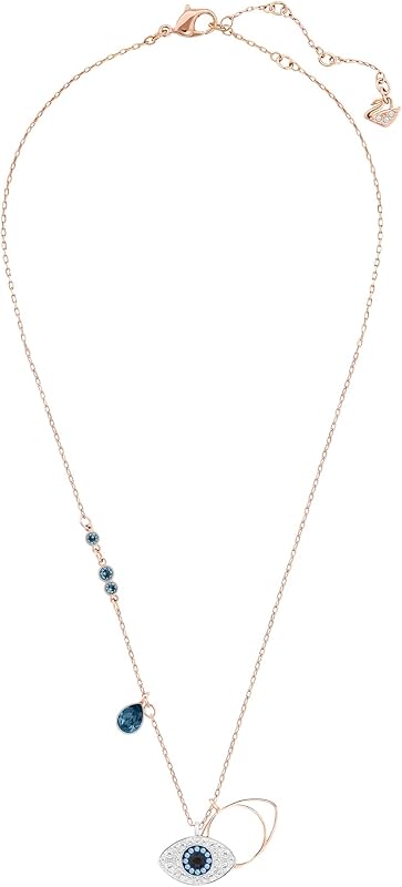 Pendente Symbolica, Evil eye, Blu, Mix di finiture