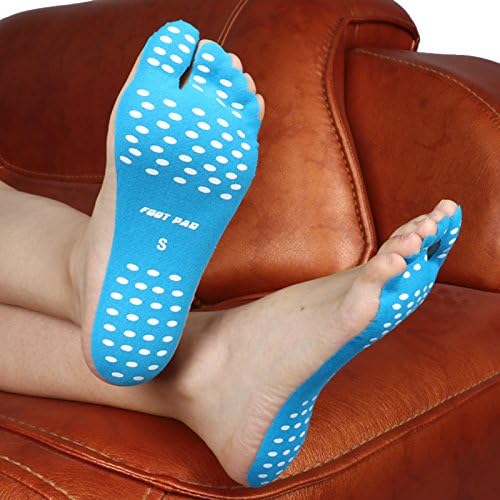 Stingna Nakefit beach stealth antiskid insole plantar heat insulation waterproof foot socks (BLUE S)