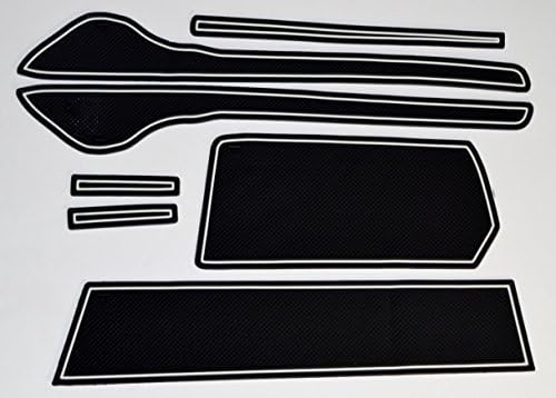 KINMEI Toyota Passo PASSO white XC30 type specially designed interior door pocket mat drink holder slip non-slip storage space protection rubber mats TOYOTAps-w