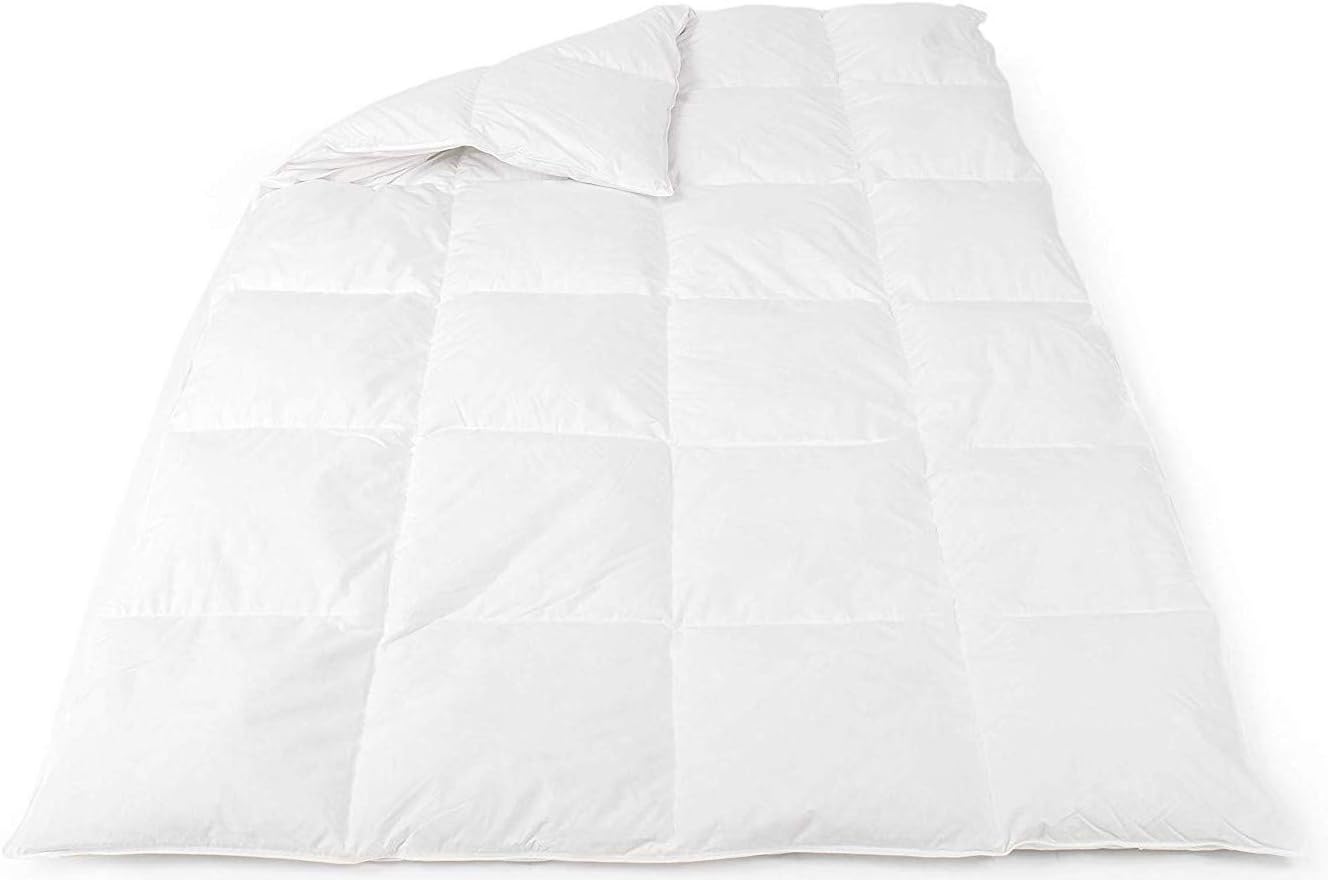 Platan Room Daunendecke Bettdecke 135x200 cm Winter, kein Lebendrupf, allergikergeeignet, extra ...