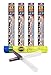 Cyclones Purple Unknown Flavored Pre-Rolled Cones Clear (4 Packs) with Rolling Paper Depot Kewl Tube