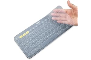 Silicone Keyboard Cover Skin for Logitech K380 & 2023 Pebble Keys 2 K380S Combo for MAC Bluetooth Multi - Device Ultra Thin P