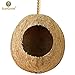 SunGrow Coconut Shell Bird House
