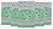 Dr. Woods Garden Cucumber Bar Soap with Mint Leaves and Organic Shea Butter, 5.25 Ounce (Pack of 6)