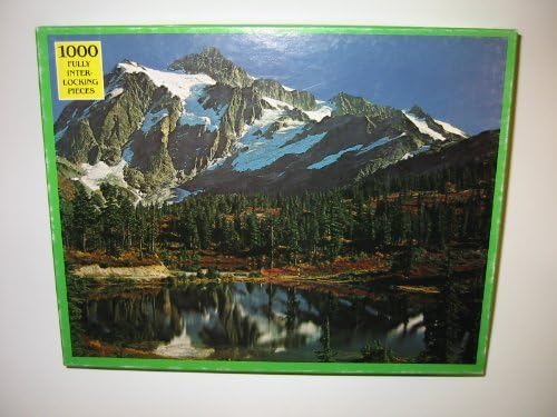 Rainbow Works 1000 Piece Puzzle Mount Shuksan, Cascades National Park # 75922-3