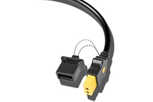 Bzumperyz 1903017 3-Foot Battery End Cable for Cannon Electric Downriggers 2008 or Later (12V,30A)