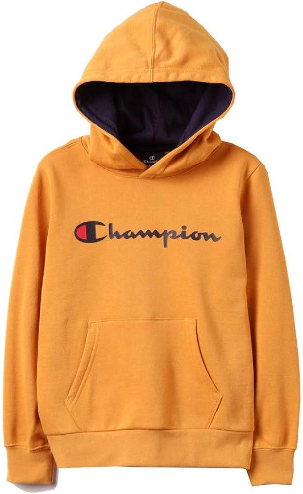 champion hoodie kids yellow
