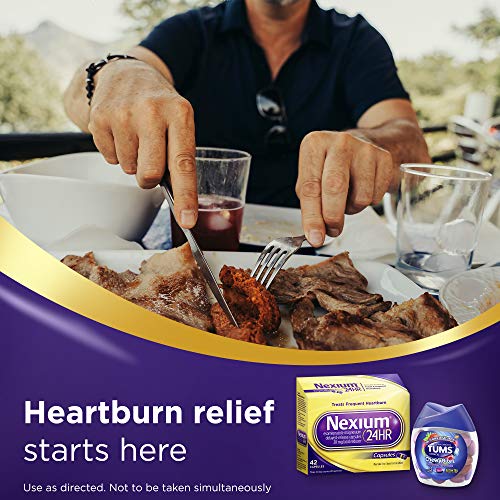Nexium 24HR Acid Reducer Capsules, Heartburn Relief Medication with