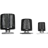 Vim Products MR-SA Magrails Tl 1/4" Socket Studs &amp; T Bolt, 10 Pack, Black